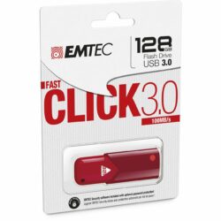 EMTEC Click rot USB 3.0 128GB