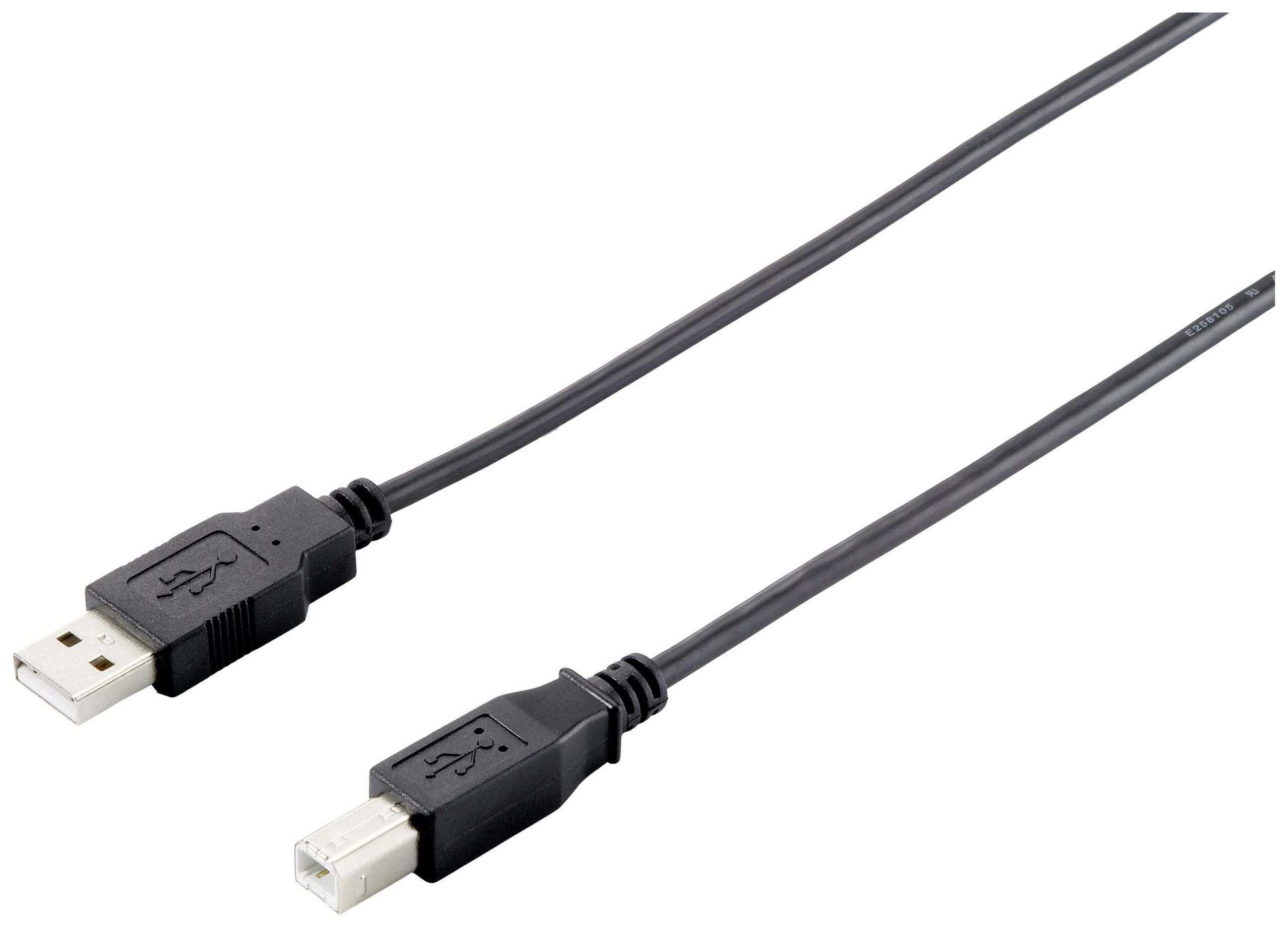 Equip USB cable USB-A plug