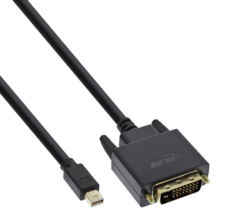 InLine® Mini DisplayPort zu DVI Kabel