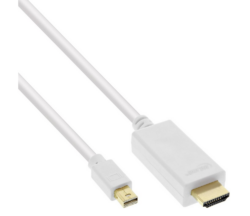 InLine® Mini DisplayPort zu HDMI Konverter Kabel mit Audio