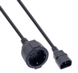 InLine® Netz Adapter Kabel