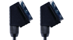 Bandridge SCART Video Kable, SCART Männlich - SCART Männlich, 1m