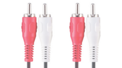 Bandridge VAL4202 - Audiokabel Stereo, Cinch-Stecker - Cinch-Stecker