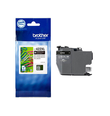 Brother LC422XL Inkjetpatrone, Schwarz