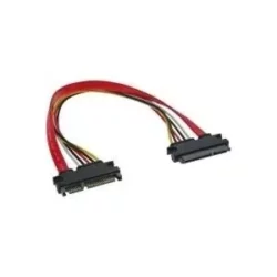 INLINE - SATA-Verlängerungskabel - Serial ATA 150/300/600 - SATA Combo (M) zu SATA Combo (W)