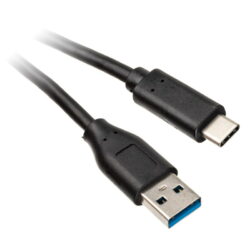 InLine USB 3.2 Gen.2 Kabel, Typ C auf A Stecker/Stecker, schwarz