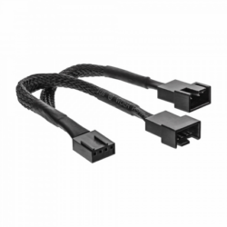 InLine® Y-Kabel für Lüfter PWM, 4pol Molex 1 Stecker / 2 Buchse