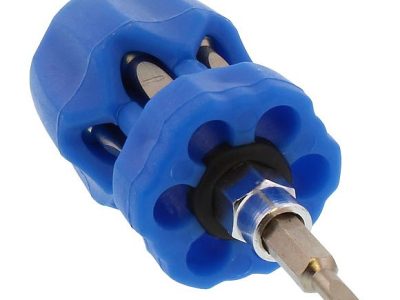 Inline Mini-Schraubendreher Blau