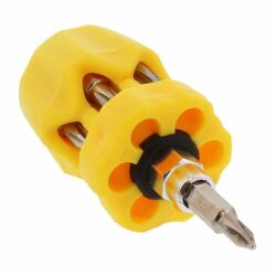 Inline Mini-Schraubendreher Gelb