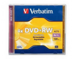 Verbatim JewelCase DVD+RW