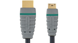 Bandridge HDMI-Kabel, HDMI Stecker - HDMI-Mini-Stecker, 3840 x 2160, 2m