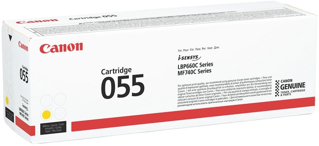 Canon Cartridge 055 Yellow