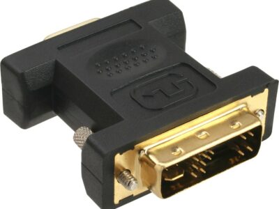 inLine DVI-A Adapter, Analog 12+5 Stecker auf 15pol VGA, vergoldet