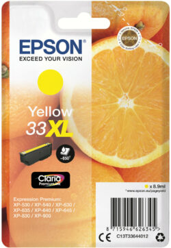 Epson 33XL gelb, Orange