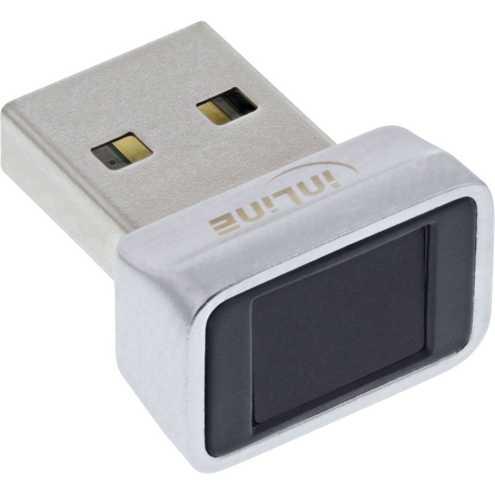 inLine USB Fingerabdruck Scanner, Windows Hello kompatibel