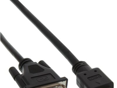 inLine HDMI-DVI Adapterkabel, HDMI auf DVI 18+1 Stecker, 2m