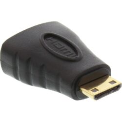 inLine HDMI Adapter, HDMI a Buchse auf Mini HDMI C Stecker