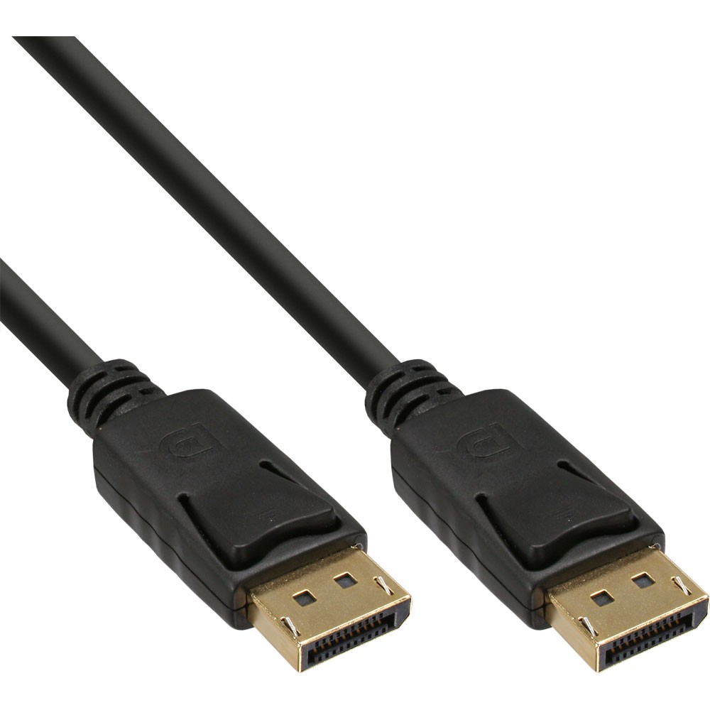 inLine DisplayPort Kabel, vergoldete Kontakte, 2m