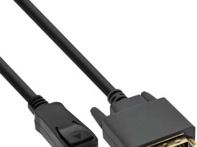 inLine MiniDisplayPort zu DVI Konverter Kabel, 2m