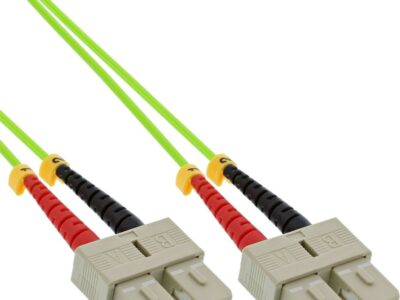 inLine LWL Duplex Kabel, SC/SC, 50/125µm, OM5, 0,5m