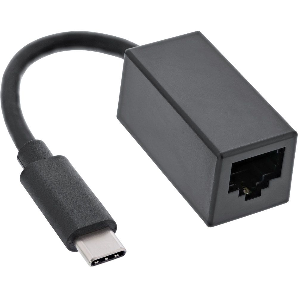 inLine USB3.0 Netzwerkadapater, Gigabit Netzwerk, USB Typ-C