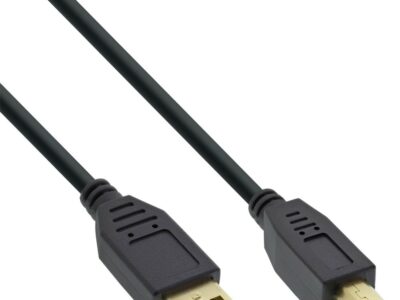inLine USB 2.0 Kabel, A an B, 1m
