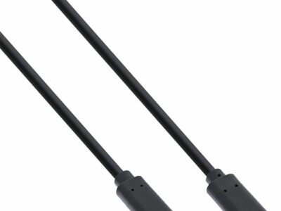 inLine USB 3.2 Kabel, USB Typ-C Verlängerung, Stecker auf Buchse, 1m