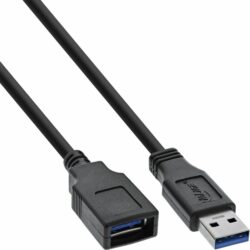 inLine USB 3.0 Kabel, A Stecker auf Buchse, 5m