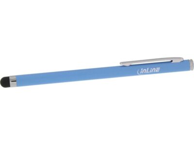 inLine Stylus, Stift für Touchscreens von Smartphone und Tablet, blau