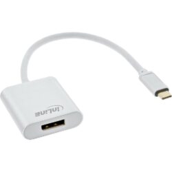 inLine USB Display Konverter, USB Typ-C Stecker zu DisplayPort Buchse