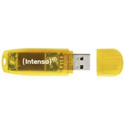 Intenso USB Stick Rainbow Line 64GB USB 2.0 orange transparent