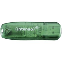Intenso USB Stick Rainbow Line 8GB USB 2.0 grün transparent